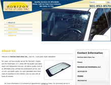 Tablet Screenshot of horizonautoglassinc.com